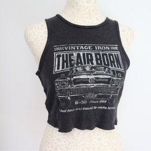 Garage Vintage Inspired Crop Tank